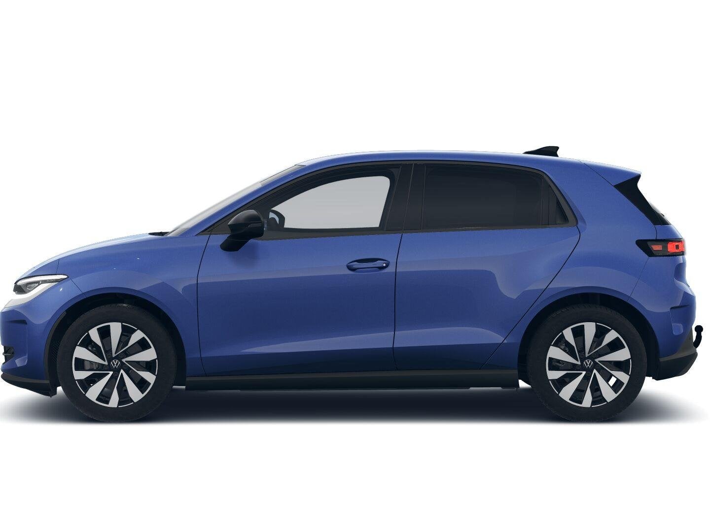 Volkswagen ID. Polo Style 37 kWh | Trekhaak | Led Matrix | c, 330 km, Zwart, Blauw, Nieuw