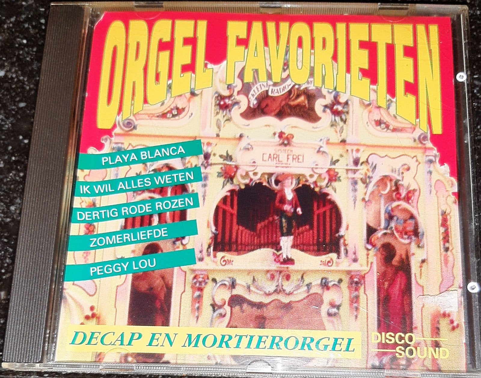 Orgelfavorieten decap en mortierorgel, Dansmuziek, Ophalen of Verzenden, Zo goed als nieuw, Album