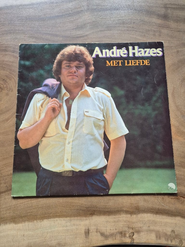 Andre Hazes - Met Liefde - Vinyl, Cd's en Dvd's, Ophalen of Verzenden, Gebruikt, Overige formaten, Levenslied of Smartlap