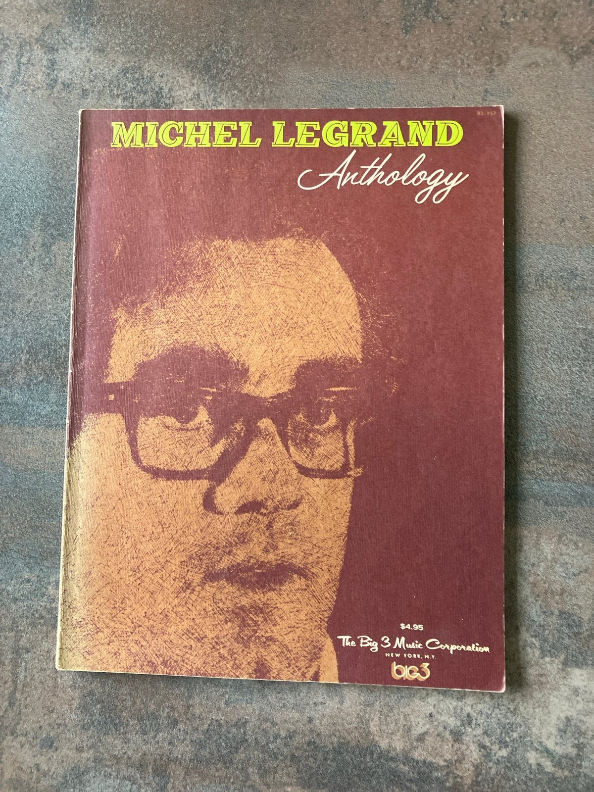 Michel Legrand Anthology - Bladmuziek, Gebruikt, Filmmuziek en Soundtracks, Ophalen of Verzenden, Artiest of Componist