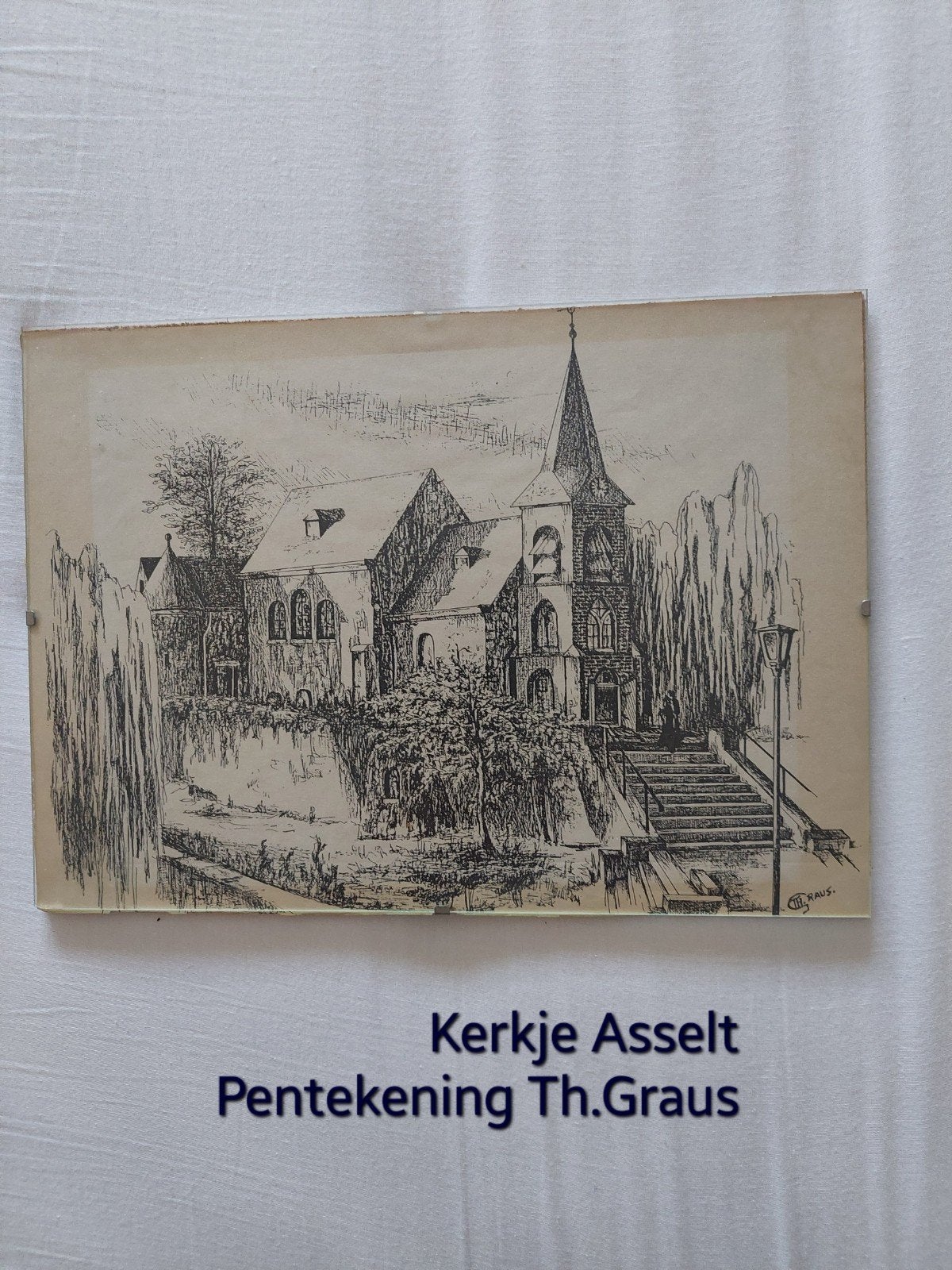 Kerkje Asselt., Ophalen
