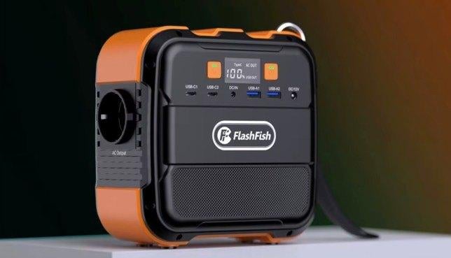 Mini solar-aggregaat 100W. 12/24/220V Euro-stekker, Ophalen of Verzenden, Nieuw, FlashFish