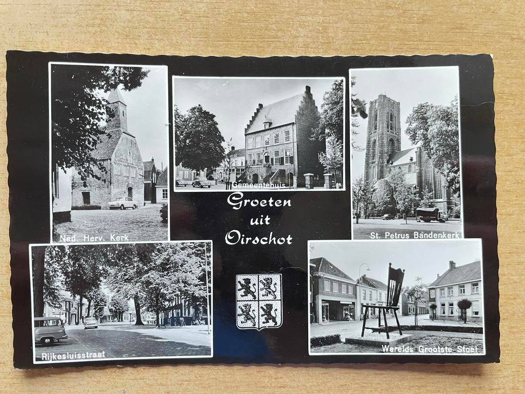 Groeten uit Oirschot 1969, Ophalen of Verzenden, 1960 tot 1980, Gelopen, Noord-Brabant