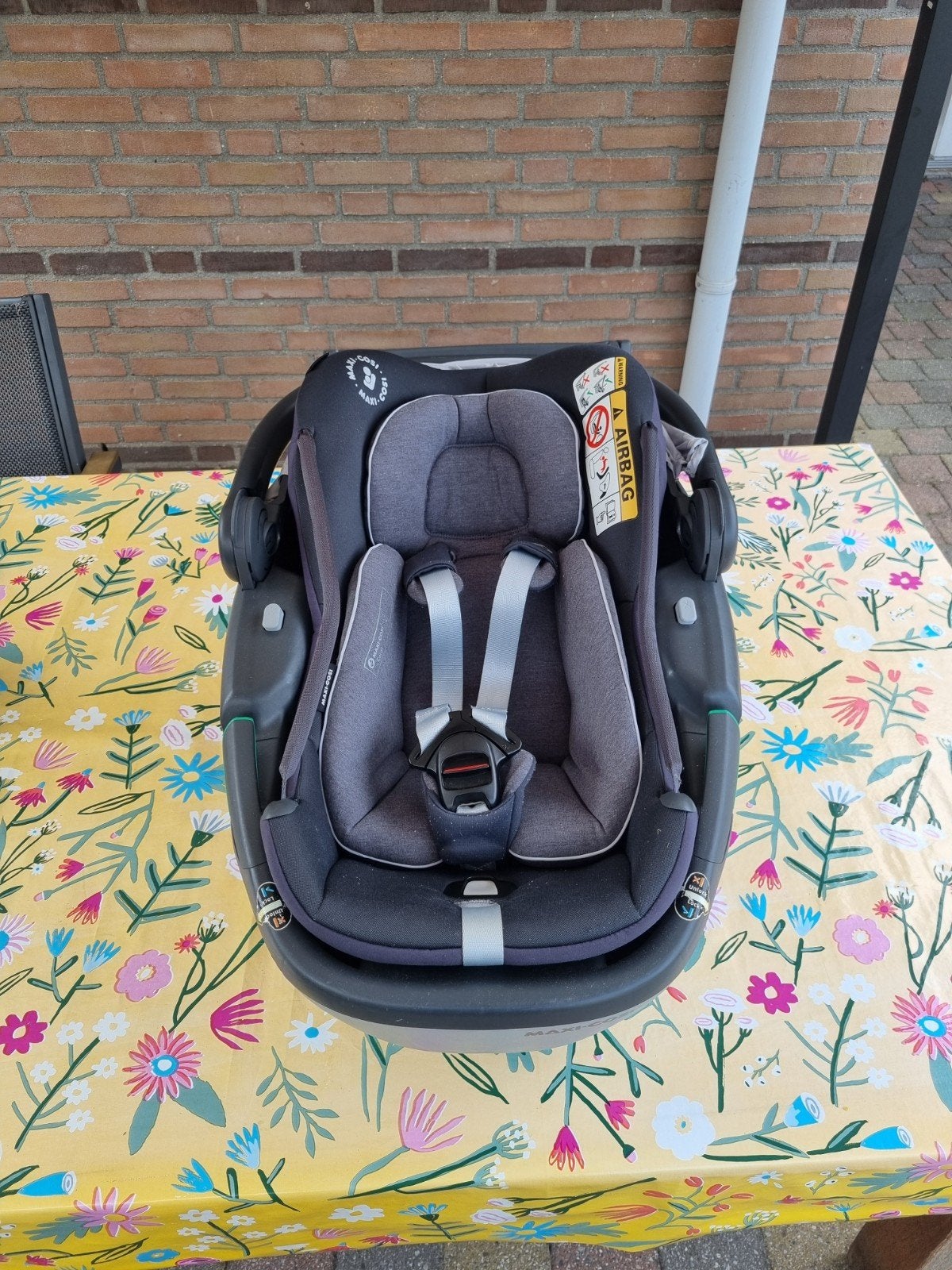 Maxi-Cosi Coral autostoel, Ophalen, Autogordel of Isofix, Zo goed als nieuw, 0 t/m 13 kg