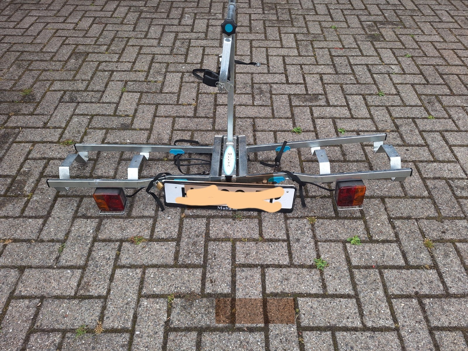 multa fietsdrager inklapbaar, Ophalen, Gebruikt, Trekhaakdrager
