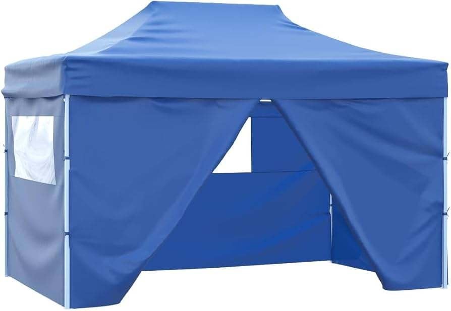Partytent inklapbaar pop-up met 4 zijwanden VidaXL, Ophalen, Opvouwbaar, Partytent, Minder dan 4 meter