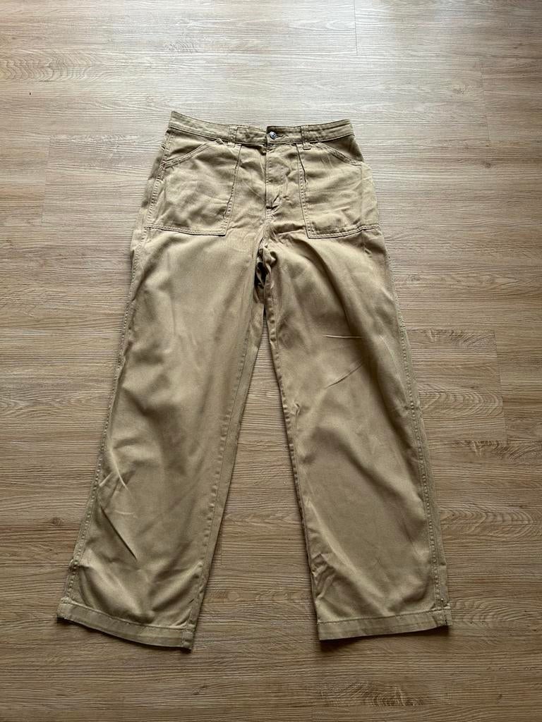 Bruine jeans maat 42 H&M, Bruin, Maat 42/44 (L), Ophalen of Verzenden, Zo goed als nieuw
