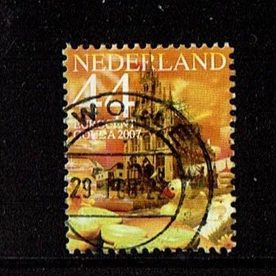 Nederland NVPH 2491a gestempeld, Verzenden, Na 1940, Gestempeld