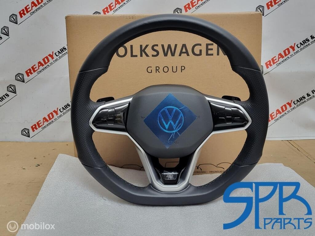 Stuurwiel STUUR VW Golf 8 VIII R-LINE FLIPPER AIRBAG NIEUW R, Auto-onderdelen, Volkswagen, Nieuw, Ophalen of Verzenden, Volkswagen
