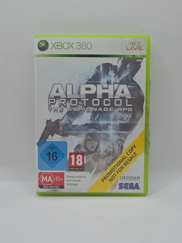 Alpha Protocol Xbox 360 Promo CD, Gebruikt, Vanaf 18 jaar, Ophalen of Verzenden, Microsoft Corporation One Microsoft Way Redmond, WA 98052-6399 United States of America (Verenigde Staten) 📞 Telefoon: +1 425-882-8080 support@microsoft.com