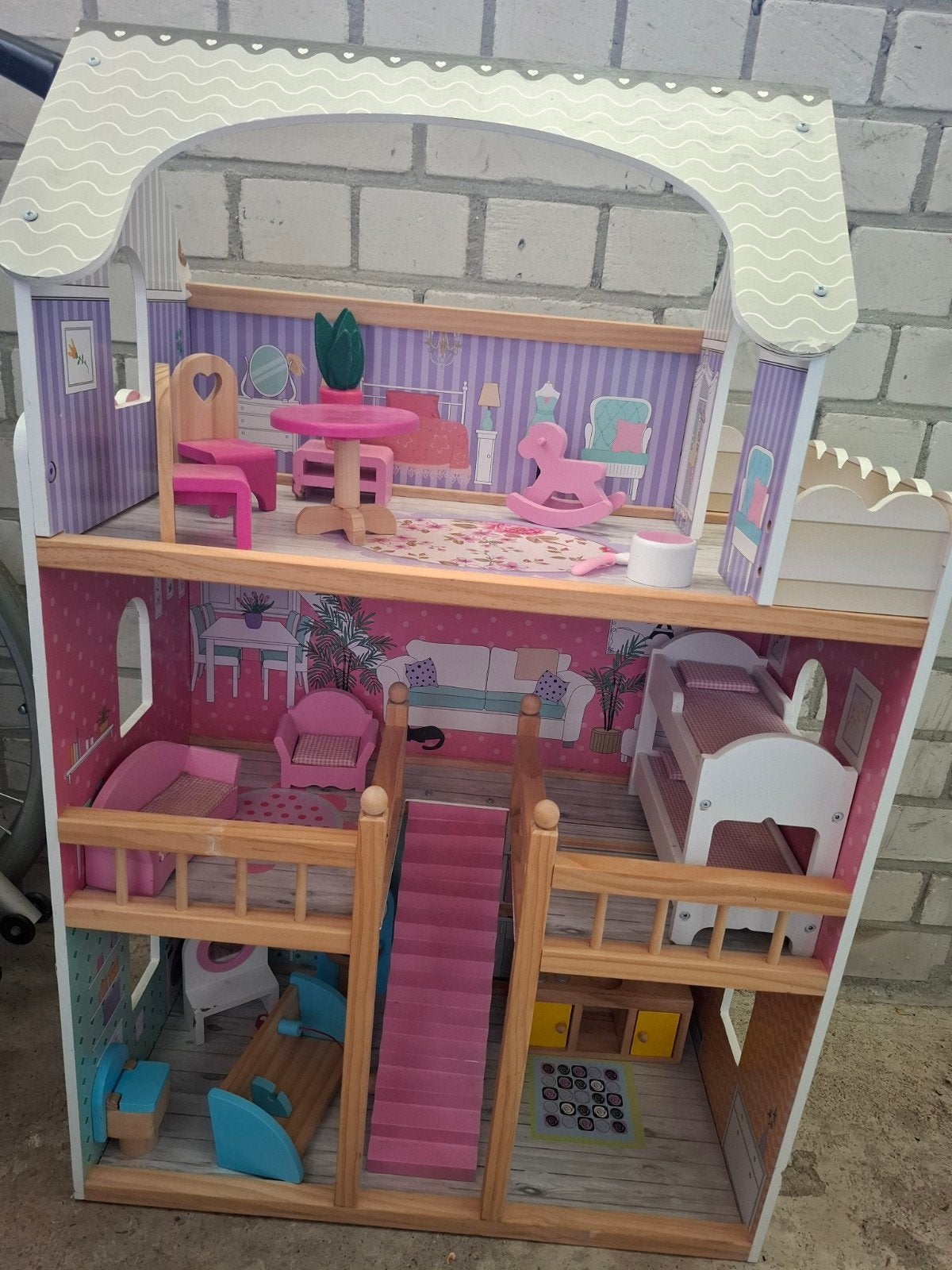 poppenhuis, Ophalen, Gebruikt, Poppenhuis