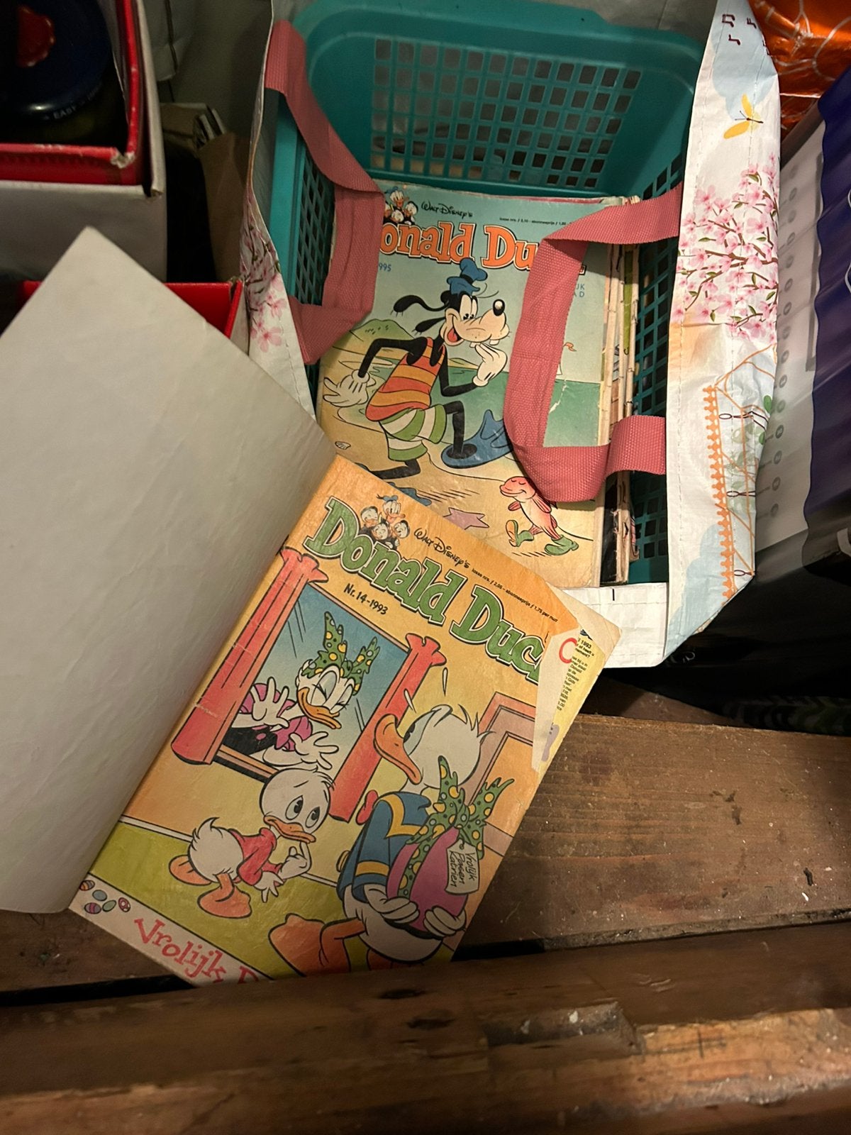 Shopper 3/4 vol met Donald Ducks, 1964-1972, Boeken, Meerdere stripboeken, Ophalen of Verzenden, Gelezen