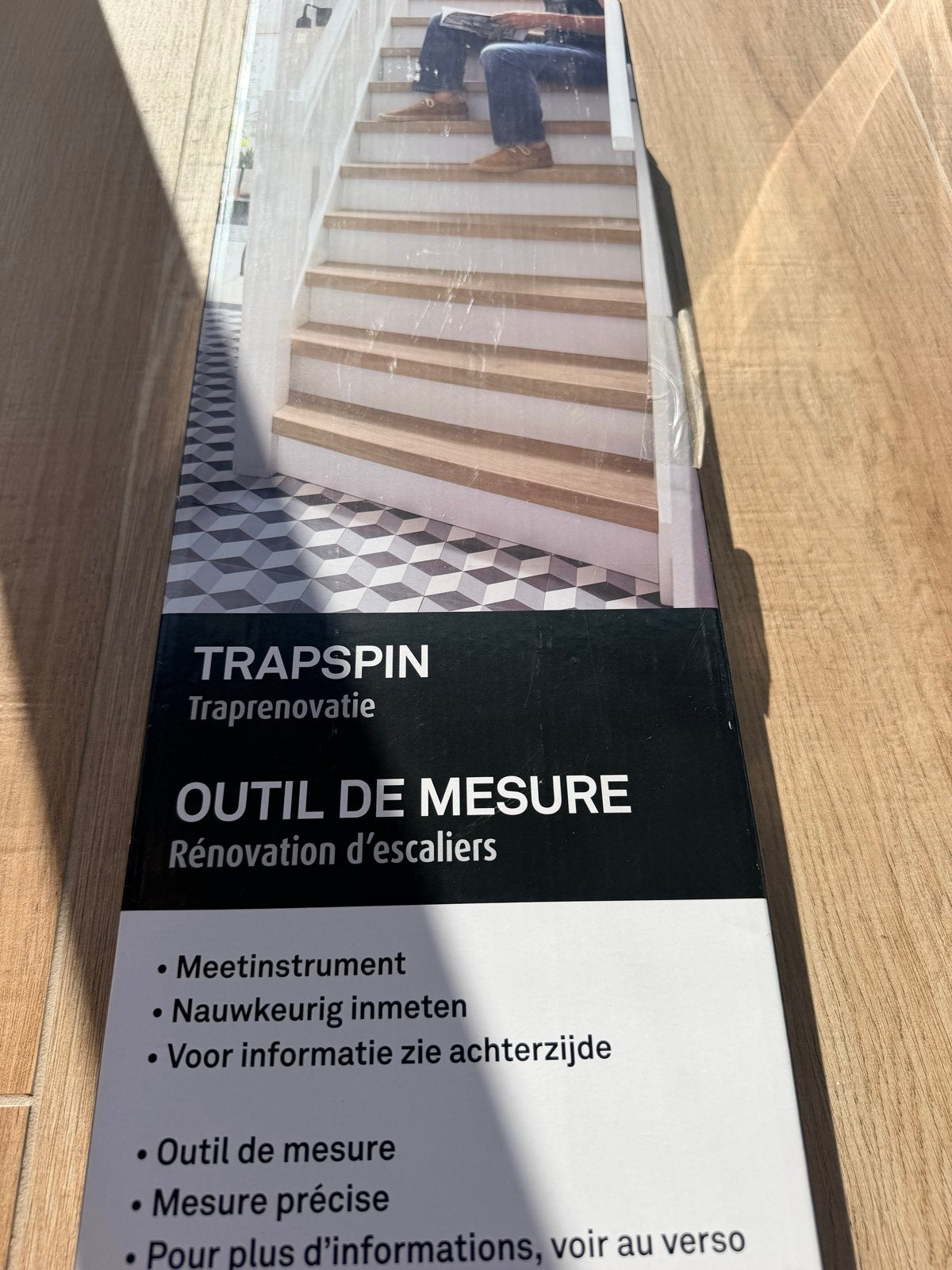 Trapspin Traptenovatie Meetinstrument Nieuw in Doos, Ophalen of Verzenden, Nieuw, Overige meters