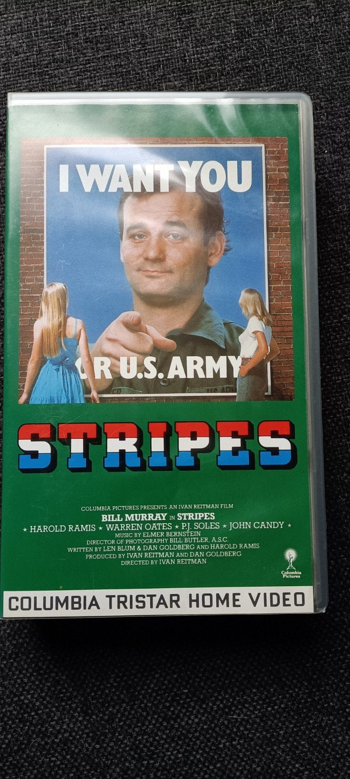 stripes vhs video band Lees adv, Alle leeftijden, Ophalen of Verzenden, Zo goed als nieuw