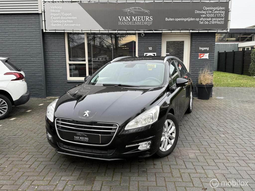 Peugeot 508 SW 1.6 Vti Blue Lease, gearbox shokking , Naviga, Euro 5, Stof, Gebruikt, Zwart