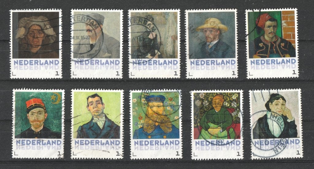 30 B 4 X de serie Vincent van Gogh 2015 40 verschillende ze, Verzenden, Nederland