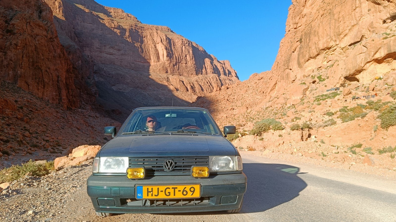 Volkswagen Polo 1.3 FOX Coupe 40KW E2 1994 Groen - Leder, Auto's, Voorwielaandrijving, 54 pk, 4 cilinders, 1272 cc