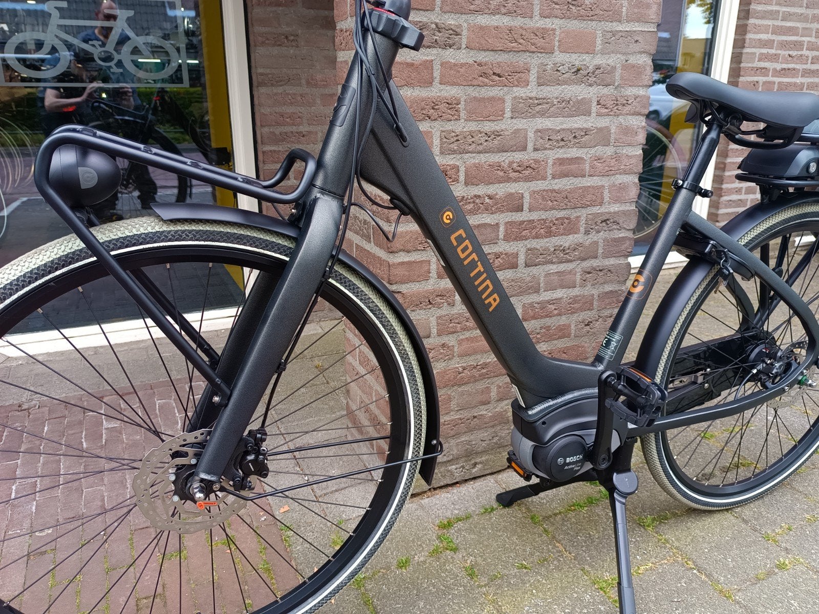 Cortina common familie transport demo ebike, 47 tot 51 cm, Ophalen, Zo goed als nieuw, Cortina