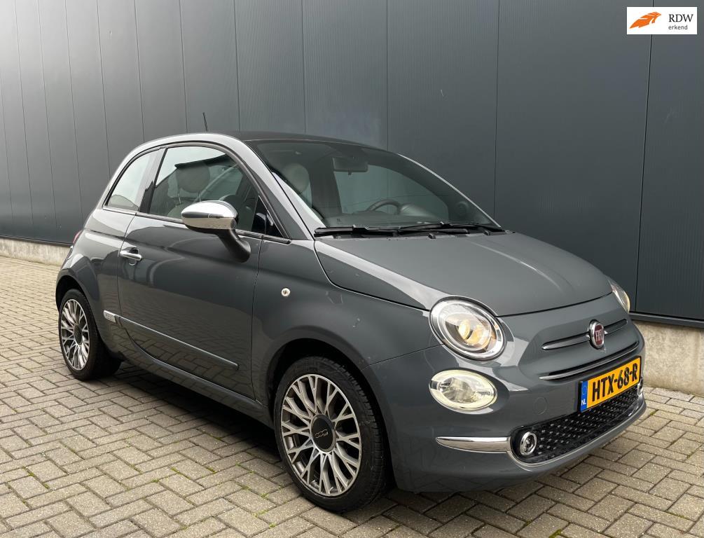 Fiat 500 1.2 Lounge Groot Navigatiescherm, Voorwielaandrijving, Gebruikt, 4 cilinders, 4 stoelen