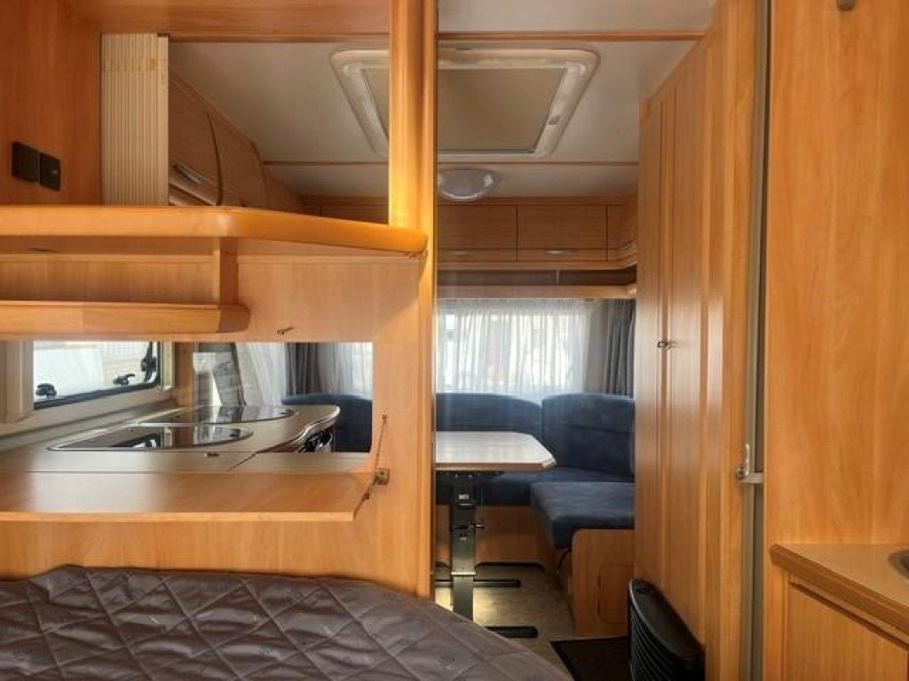 Fendt Saphir 470 TF - Voortent - Luifel, Caravans en Kamperen, Caravans, Rondzit, Bedrijf, Schokbreker, Overige typen