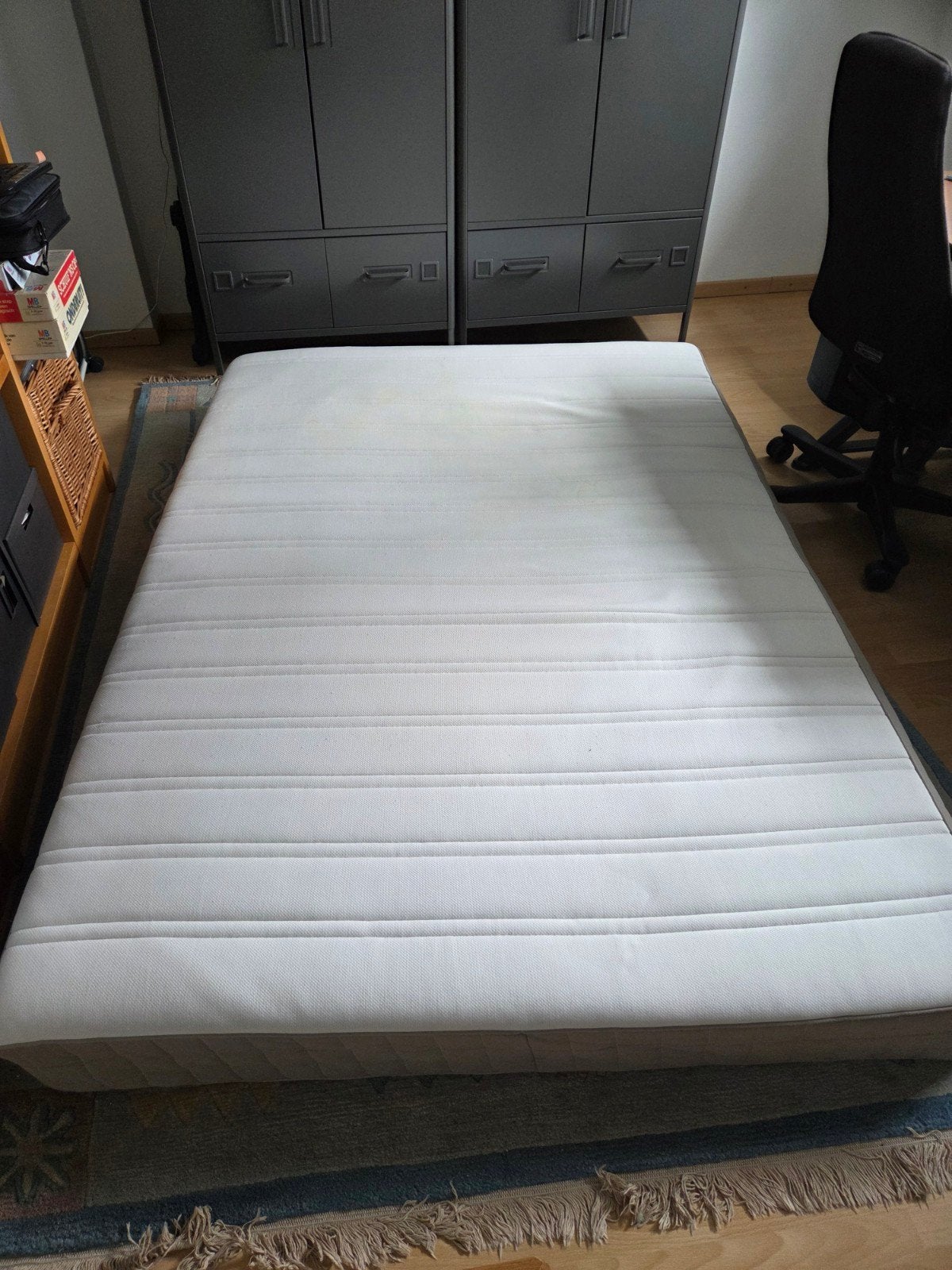 Ikea Hamarvik matras 140x200 met (zachte) binnenvering, Ophalen, Gebruikt, Tweepersoons, 140 cm