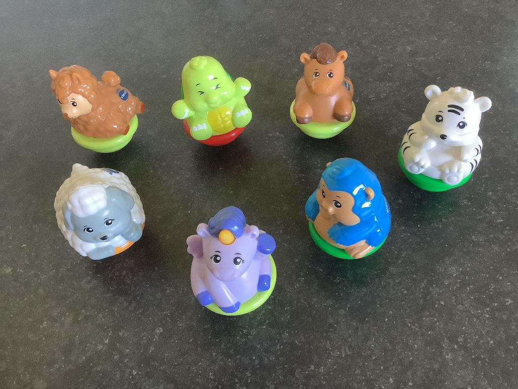VTech - ZoomiZooz - Tuimeldiertjes   7x, Verzenden, Zo goed als nieuw, Overige typen