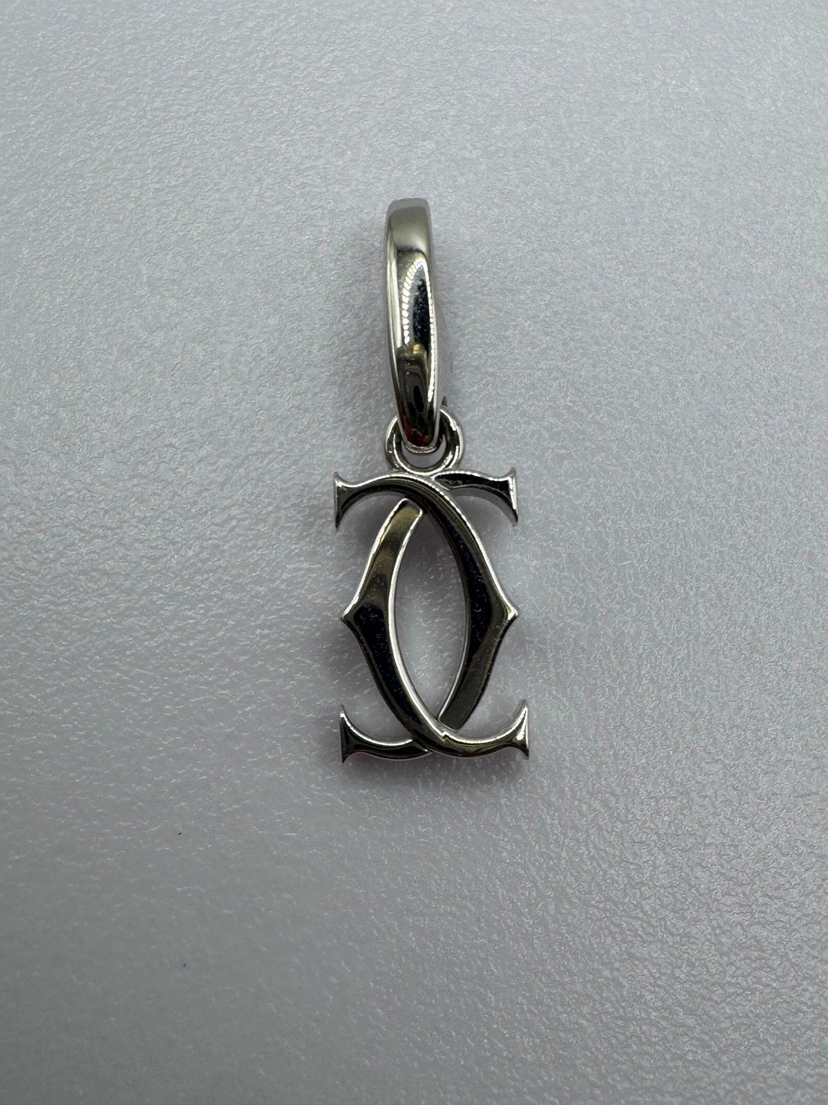 Cartier 2C hanger witgoud, Ophalen of Verzenden, Zo goed als nieuw, Wit, Goud