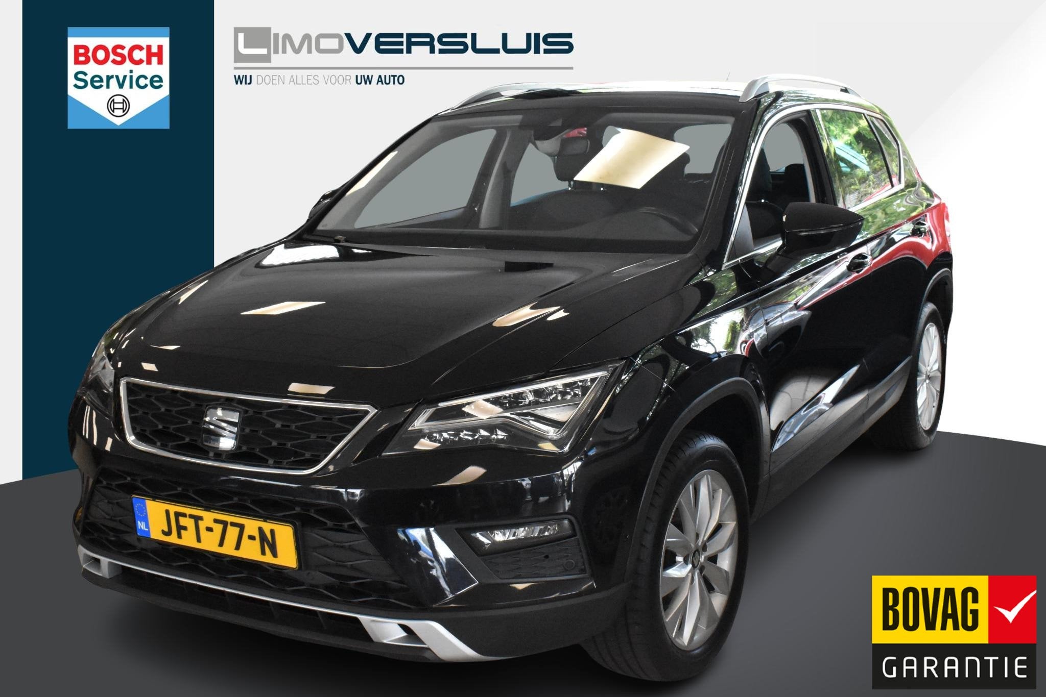 SEAT Ateca 1.5 TSI Style Business Intense Automaat | Digitaa, Auto's, Seat, 4 cilinders, 150 pk, Ateca, Zwart