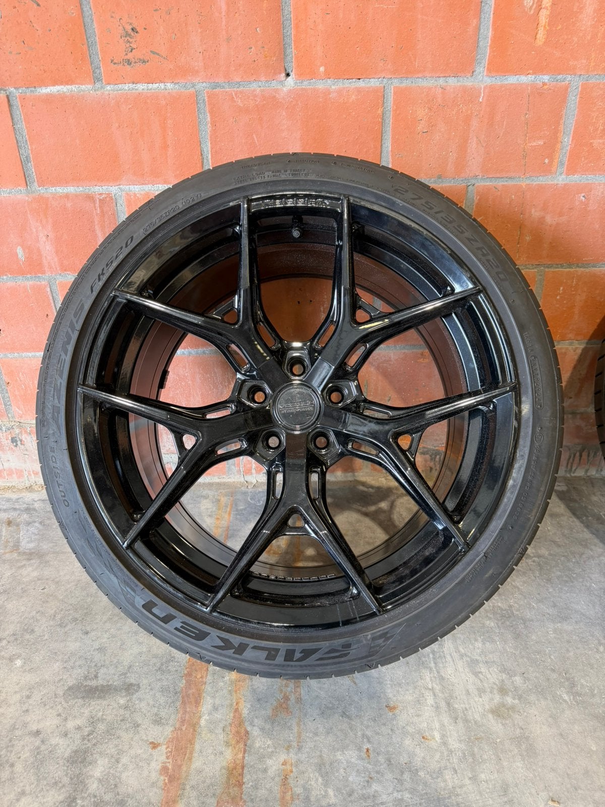Vossen hf5 satin black 20inch, 275 mm, Banden en Velgen, Nieuw, 20 inch