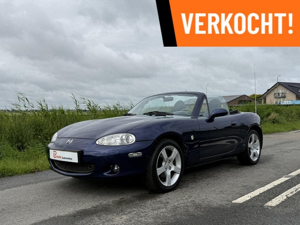 Mazda MX-5 1.6i NB-FL Twins / Airco / Orig NL / Nwe APK+Dist, 13 km/l, Achterwielaandrijving, 4 cilinders, Cabriolet