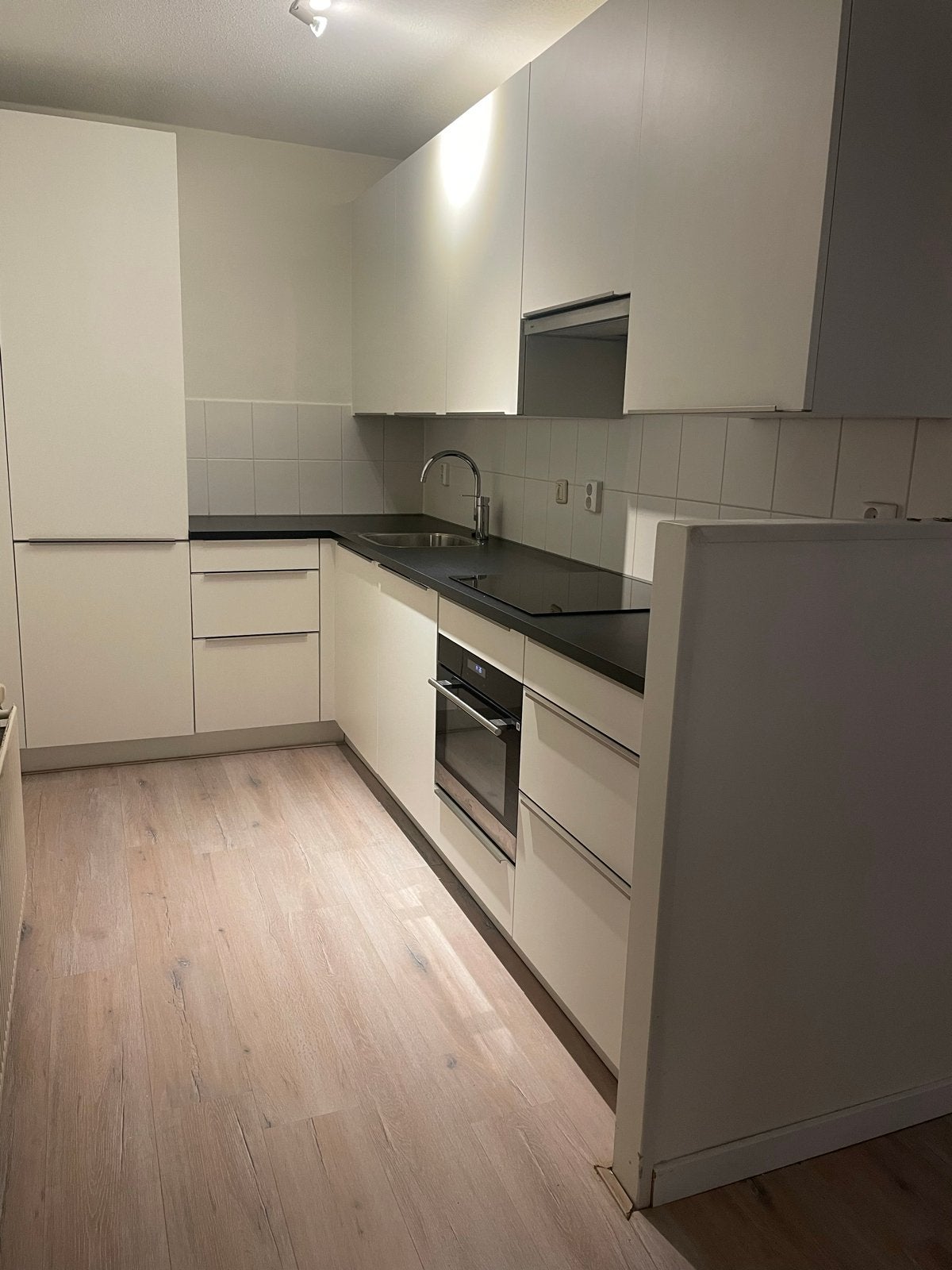 29-09 ophalen Lichte houten vloer, 60m2, zelf demonteren, Ophalen, Gebruikt, Overige typen, Overige kleuren