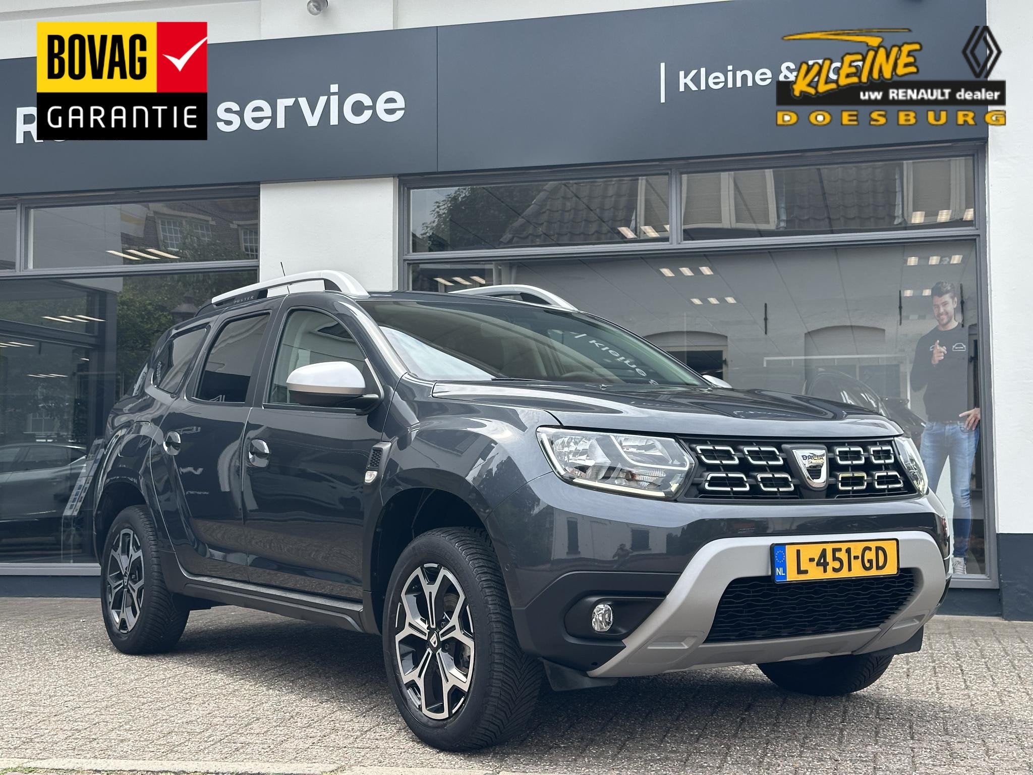 Dacia Duster 1.3 TCe 130 Prestige | Dealeronderhouden | Trek, Voorwielaandrijving, Stof, Gebruikt, Euro 6