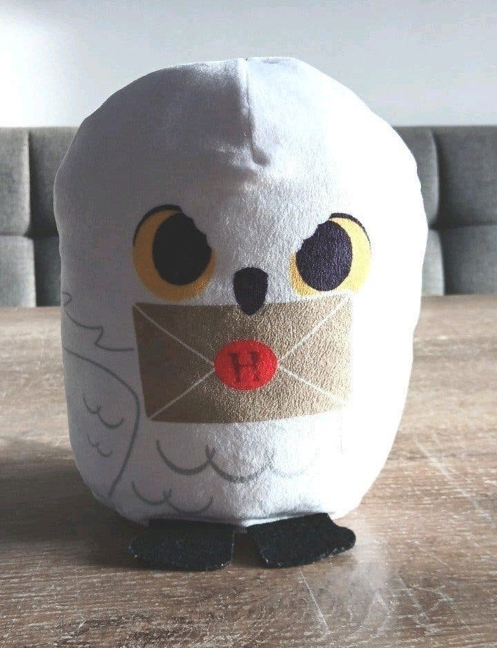 Harry potter hedwig uil knuffel pluche, Ophalen of Verzenden, Zo goed als nieuw, Overige typen