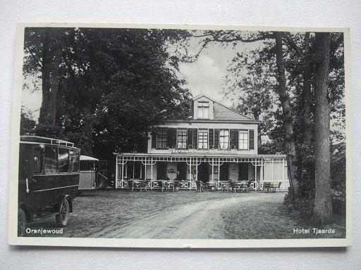 P178 Oranjewoud - Hotel Tjaarda - jaren 1930, Verzamelen, Verzenden, 1920 tot 1940, Gelopen, Friesland