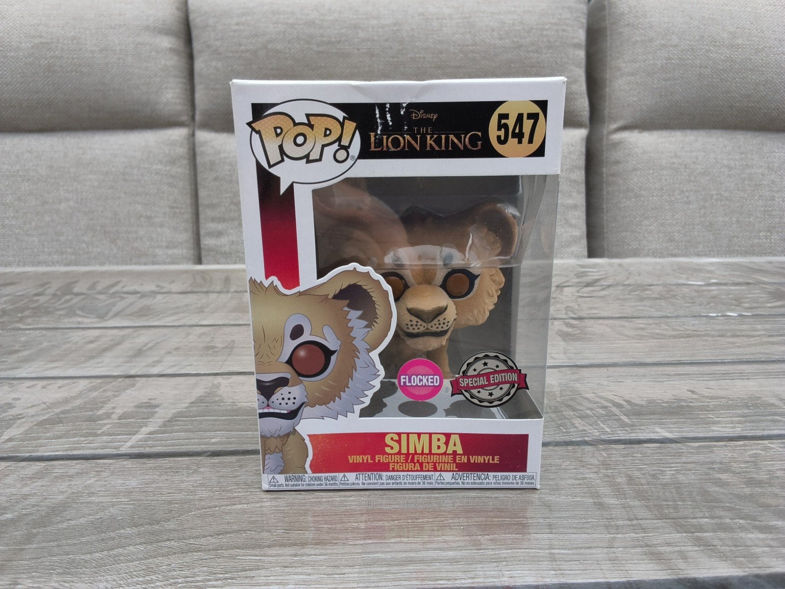 Disney the lion King - simba 547, Ophalen of Verzenden, Zo goed als nieuw