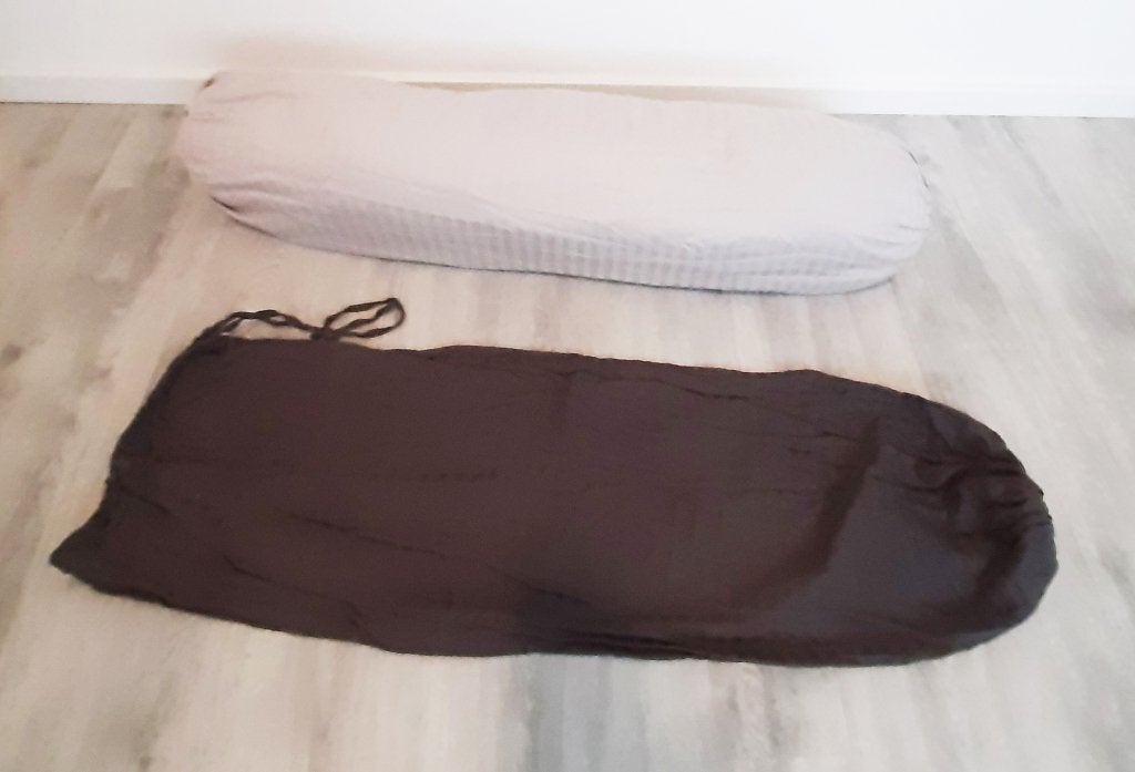 Ideaal Nekrol Kussen met Extra Hoezen, 90 cm, Eenpersoons, Ophalen of Verzenden, Zo goed als nieuw