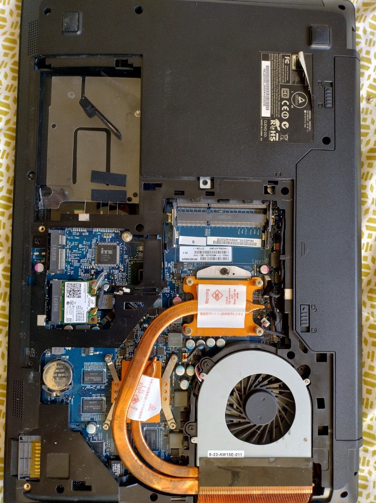 Niet-werkende laptop met i7-4710MQ en GTX850M 2GB, Computers en Software, Met videokaart, 2 tot 3 Ghz, Ophalen of Verzenden, Gaming