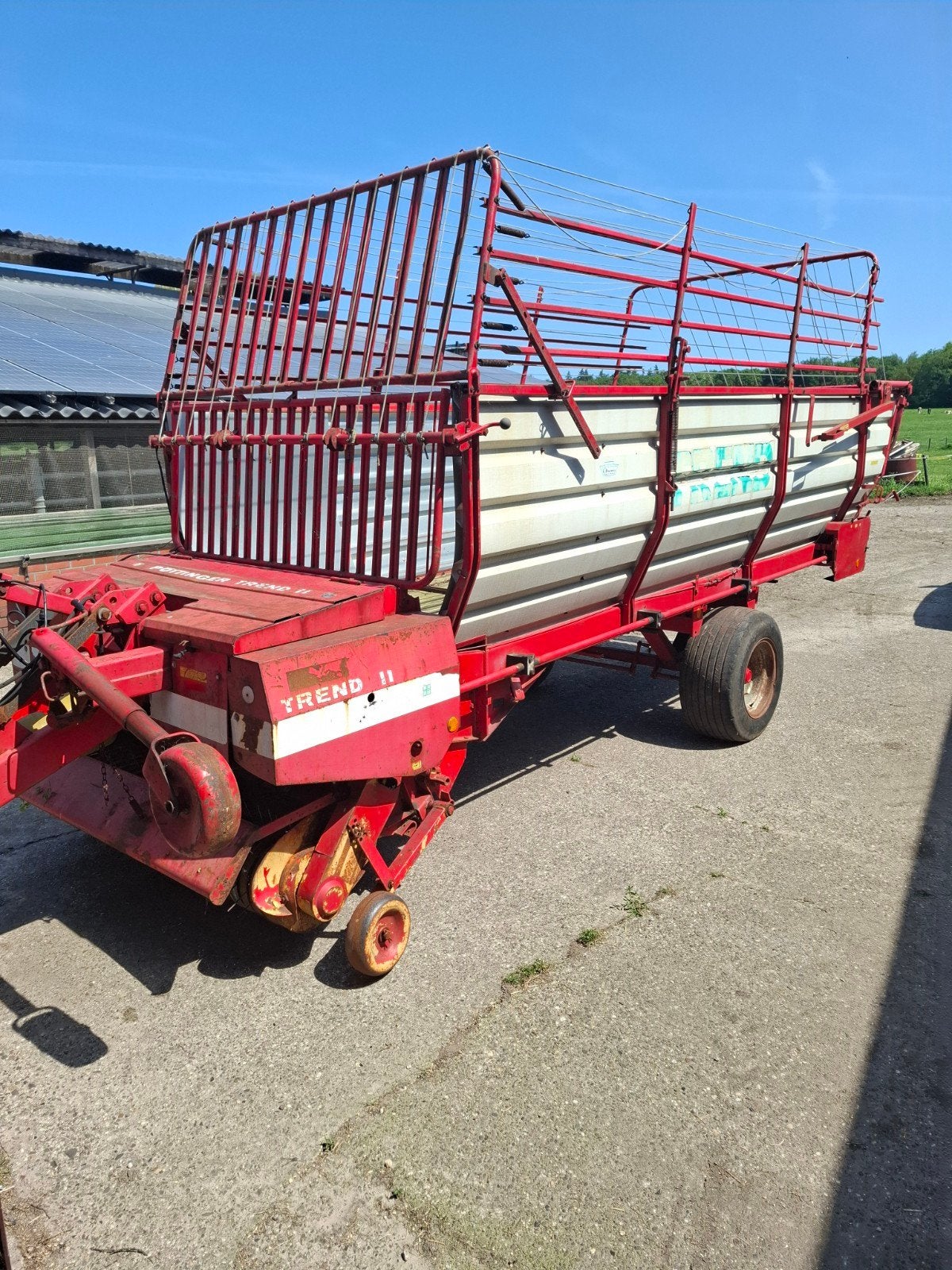 Te koop Pottinger Trend opraapwagen, Zakelijke goederen, Ophalen, Weidebouw