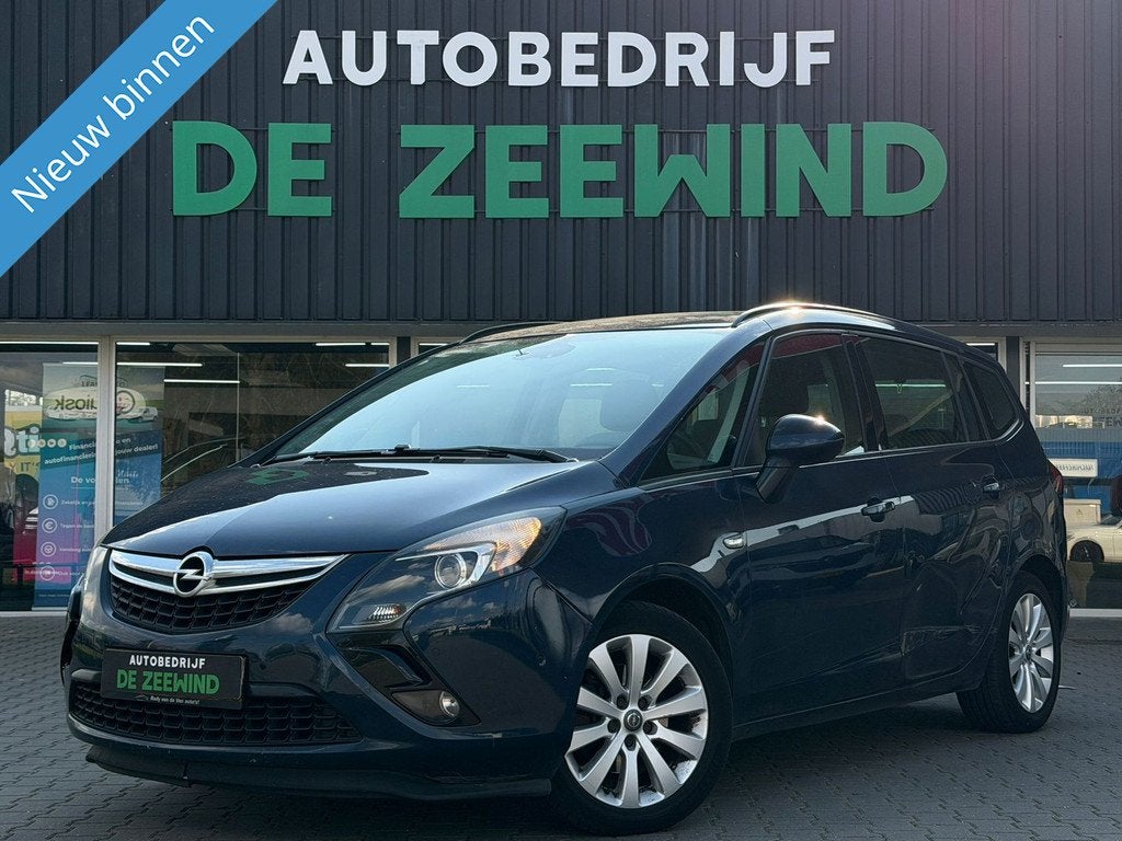 Opel Zafira Tourer 1.4 Edition 7p. Export of handel, Auto's, Opel, Voorwielaandrijving, Euro 5, 15 km/l, Gebruikt