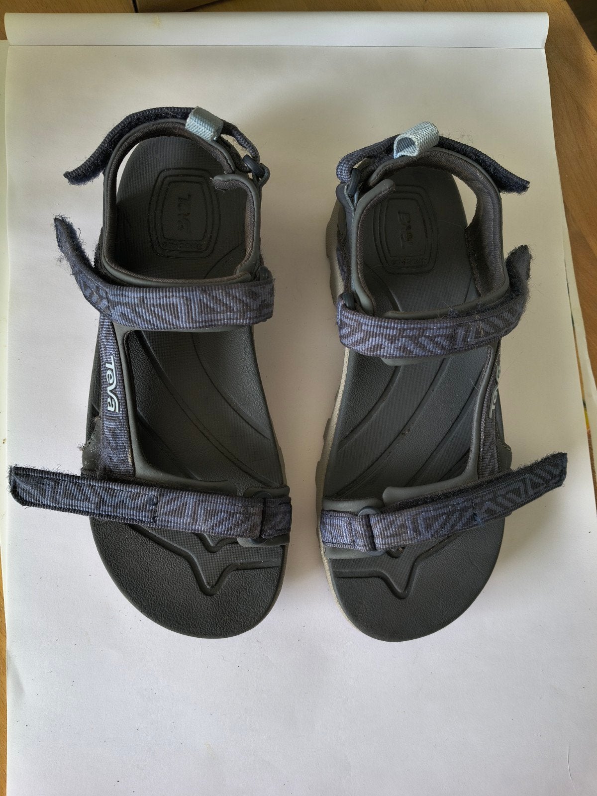 Donkerblauwe Teva sandalen maat 36, Blauw, Teva, Gedragen, Sandalen of Muiltjes