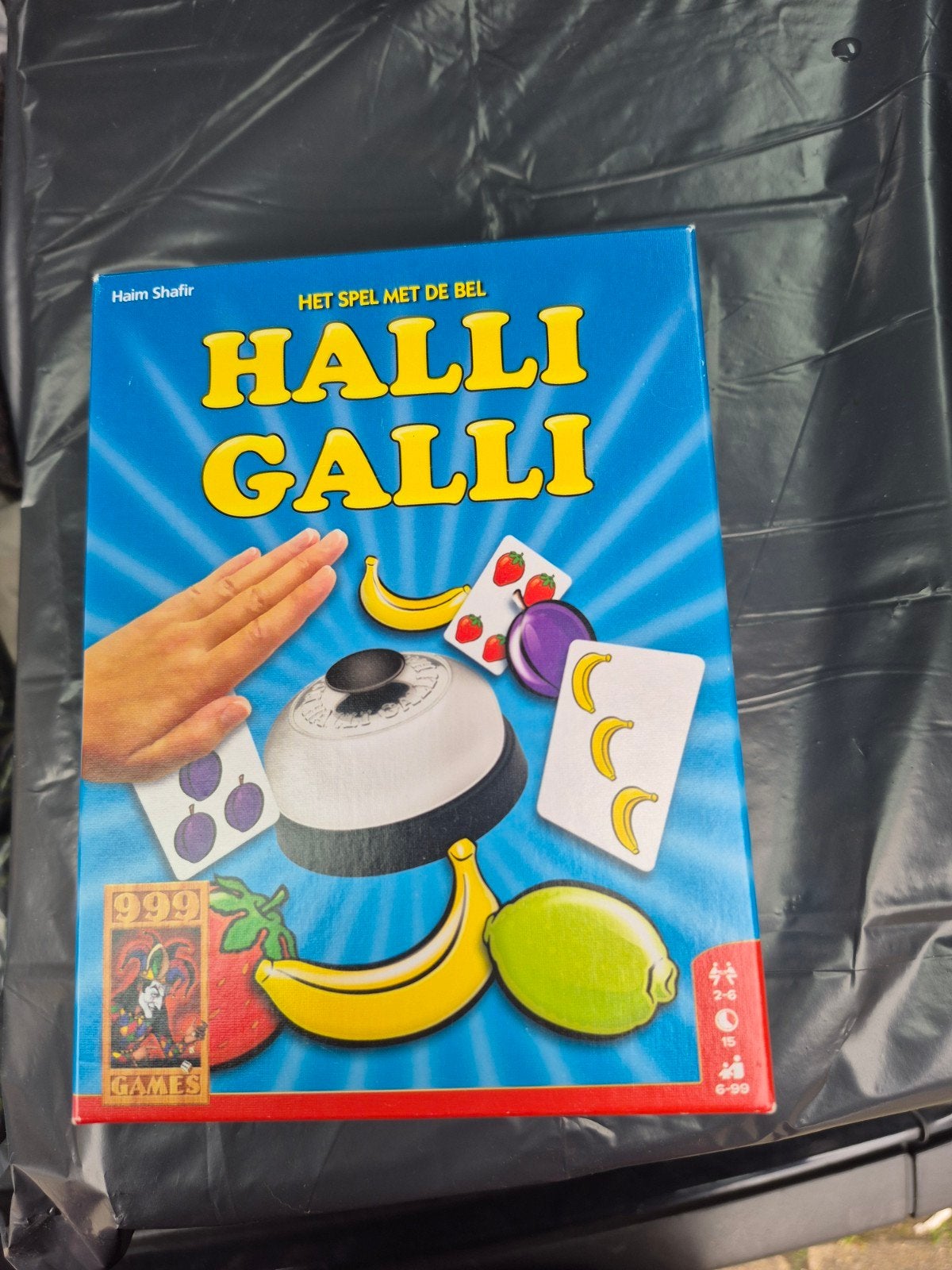 Halli Galli - Het spel met de bel, Een of twee spelers, Ophalen, Zo goed als nieuw, 999 Games