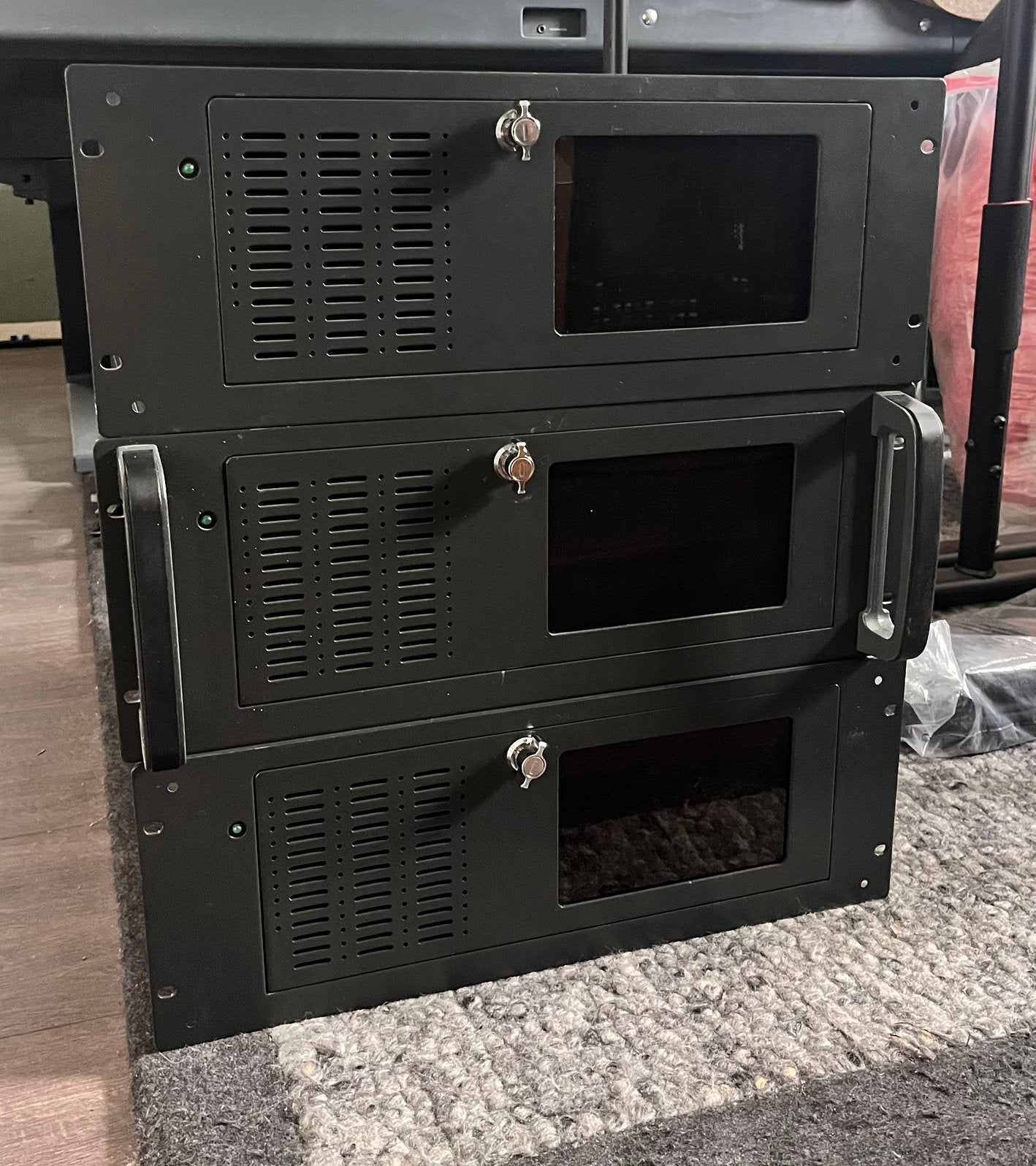 4U 19" Rackmount Behuizing Server/PC - Gebruikt, Ophalen of Verzenden, Gebruikt