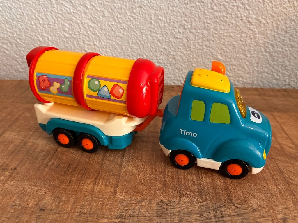 Vtech Toet Toet auto's Timo Tankwagen in PRIMA staat., Ophalen of Verzenden, Gebruikt, 2 tot 4 jaar
