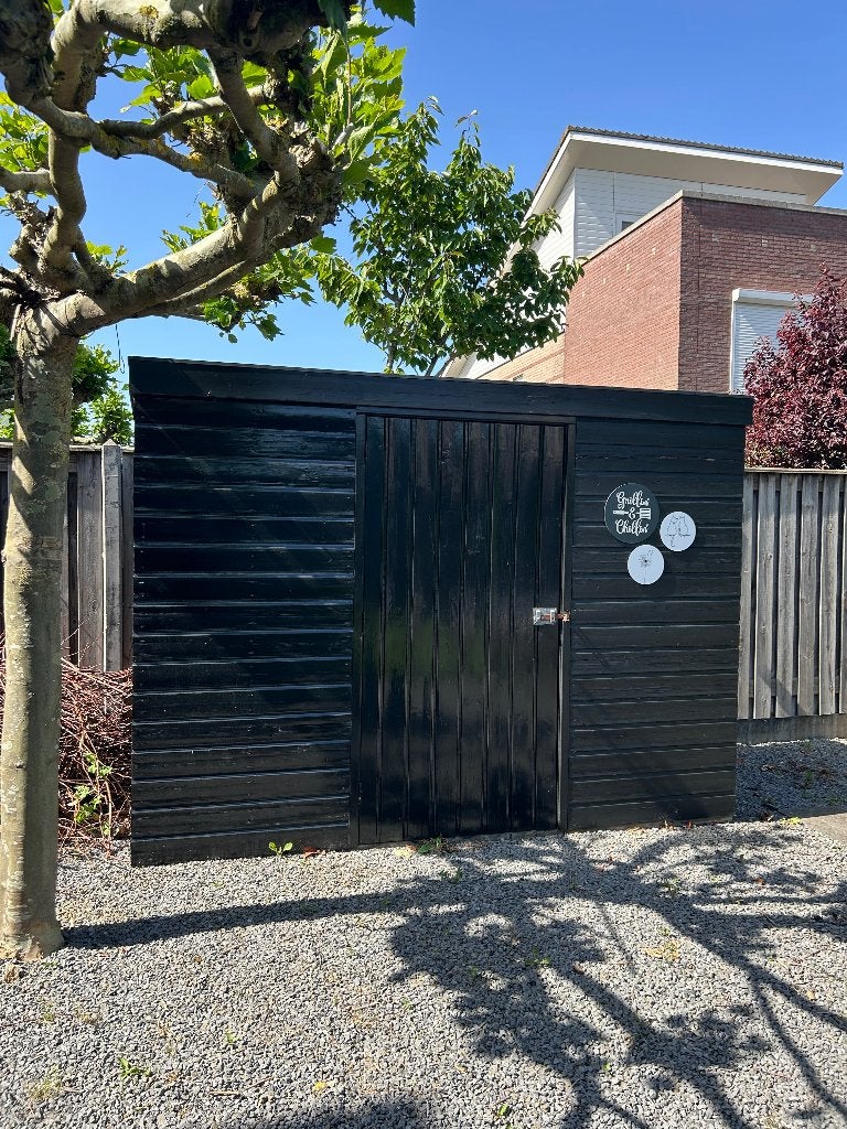 Berging/tuinhuis, Ophalen, Gebruikt, 250 tot 500 cm, Schuur