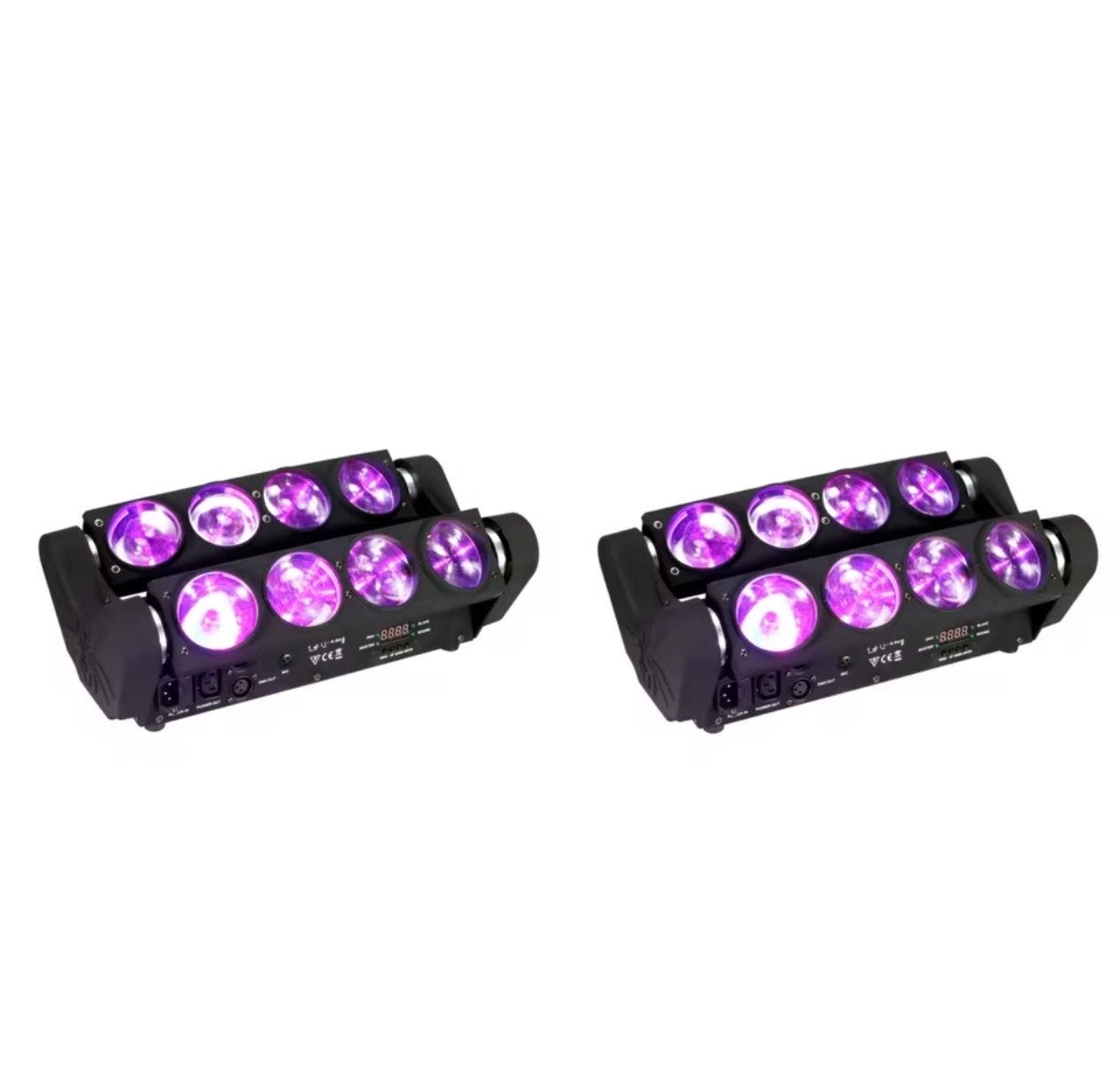 8x15W 4in1 RGBW Beam Moving Head Wash STROBE Led Spider, Ophalen, Nieuw