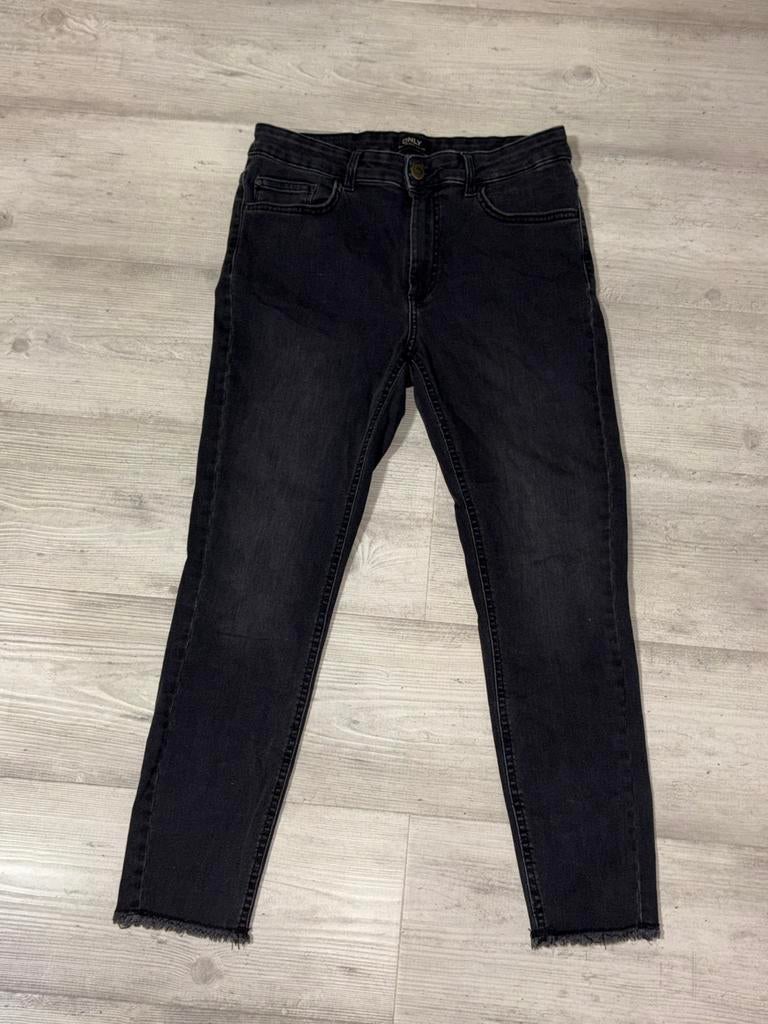 Zwarte only broek, Kleding | Dames, Verzenden, Zo goed als nieuw, Zwart