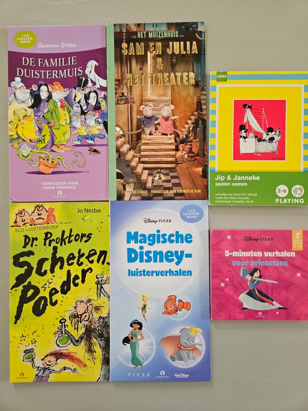 Luisterboeken voor kinderen - Diverse titels, Boeken, Verzenden, Diverse auteurs, Cd, Kind