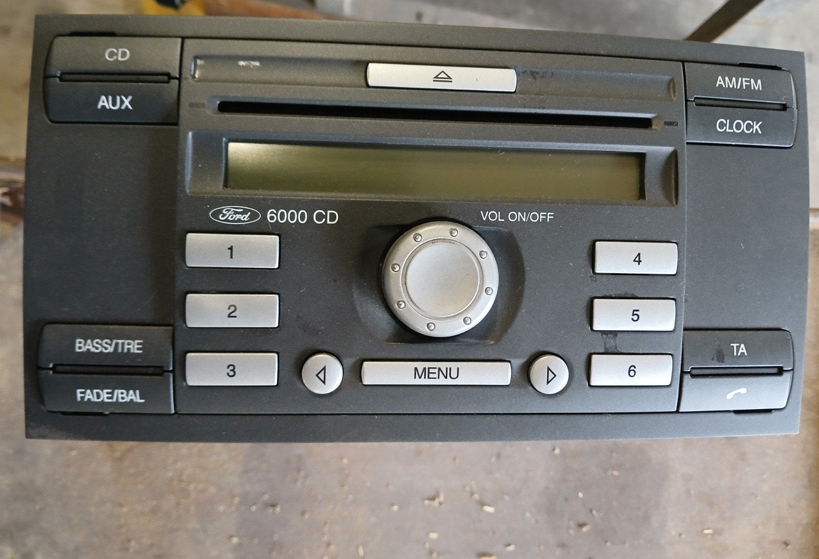 Ford 6000 CD Autoradio - Origineel Ford Audio Systeem, Ophalen of Verzenden, Gebruikt