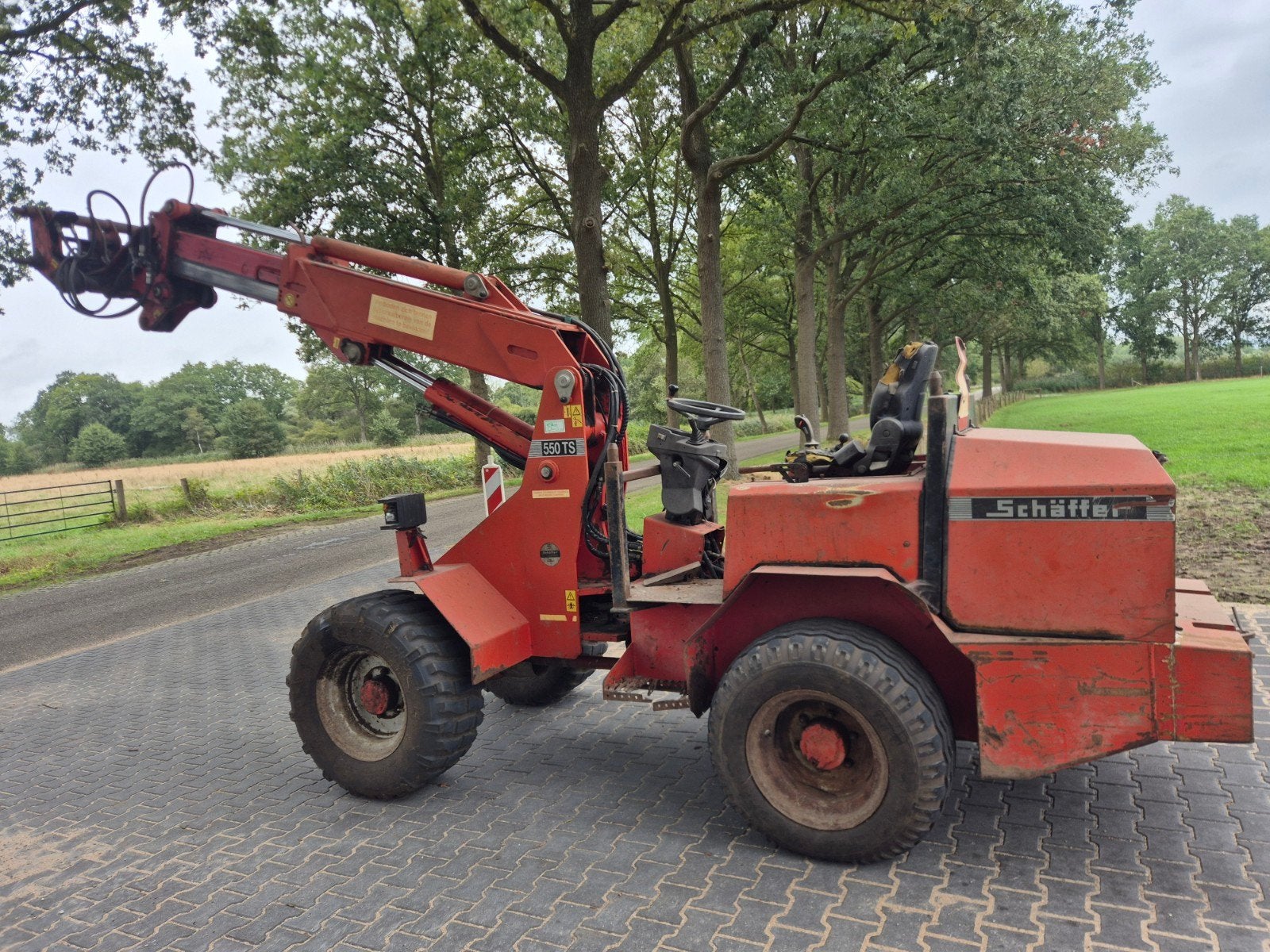 schaffer 550 tele, Ophalen of Verzenden, Wiellader of Shovel