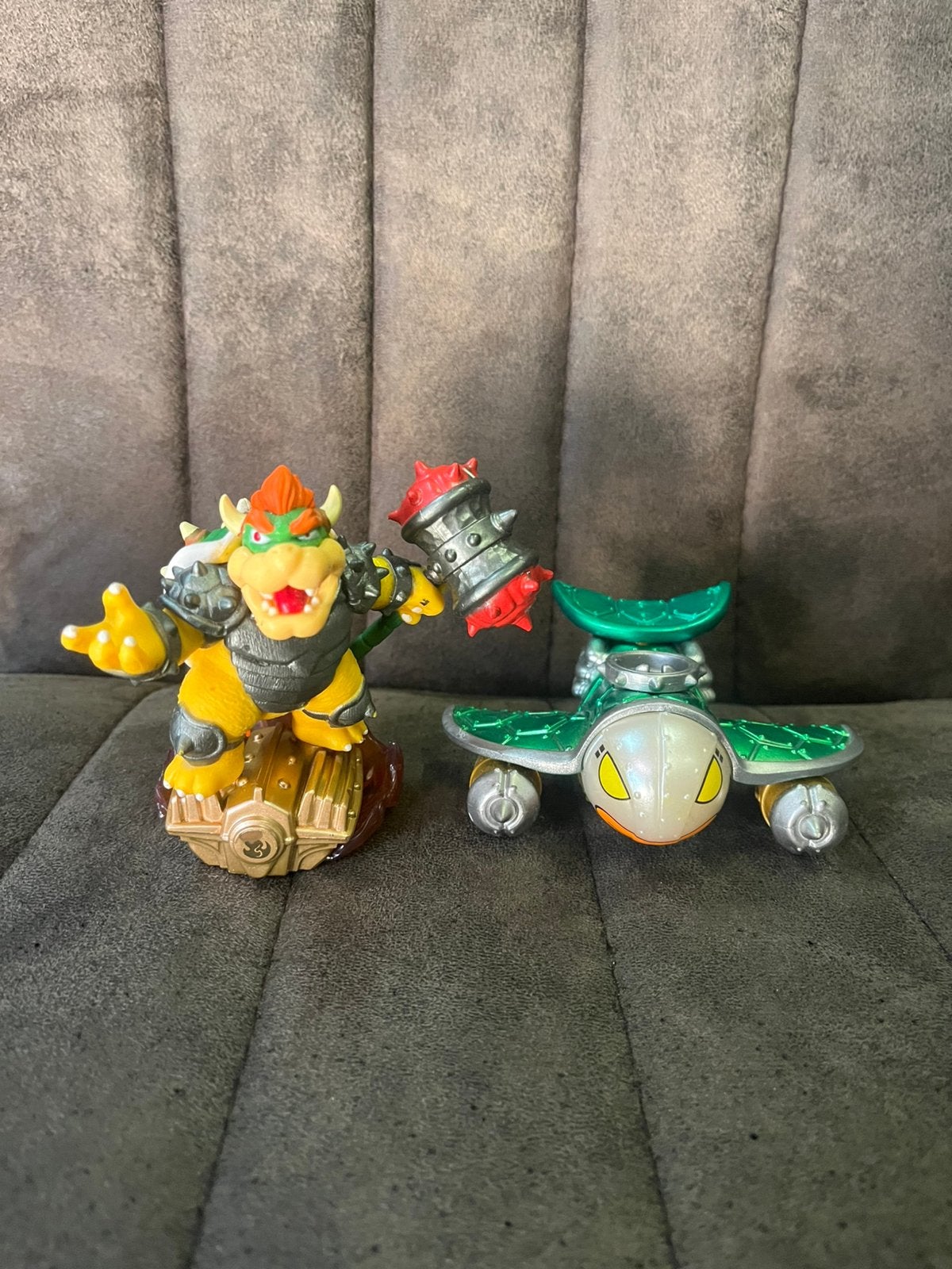 Hammer slam Bowser + Clown Cruiser Skylanders Superchargers, 1 speler, Ophalen of Verzenden, Zo goed als nieuw, Vanaf 3 jaar
